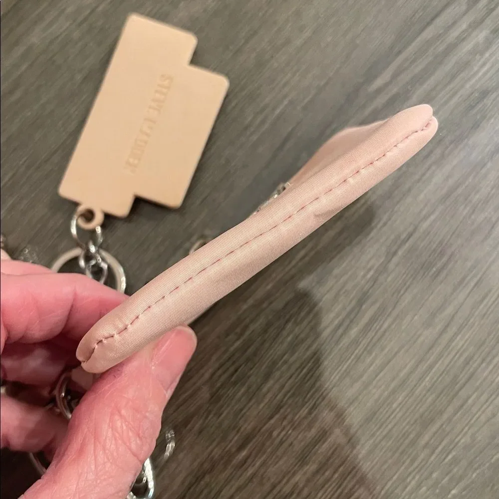 Steve Madden Blush Pink Keychain Set with Coin Purse  - Bag Charm